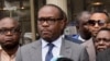 Delly Sesanga (G2) nsima na bokutani na mokambi ya Misala mya maponami na RDC (CENI), Kinshasa, RDC, 30 sanza ya motoba 2023. (Photo ACP/Dady Mbiya)