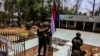 ကရင်အမျိုးသားအလံတော်လွှင့်ထူနေစဉ် (ဧပြီ ၁၅၊ ၂၀၂၄)