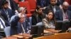 Посол Росії в ООН Небензя голосує проти проекту резолюції РБ ООН з осудом анексії окупованих Росією територій, 30 вересня 2022 року 