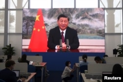 资料照：中国领导人习近平在2022年4月21日的博鳌亚洲论坛年会首提全球安全倡议。