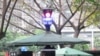 重庆街头随处可见的交巡警平台