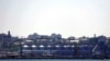 A grain terminal is seen after a Russian missile strike in a sea port of Odesa, as Russia's attack on Ukraine continues, Ukraine, July 23, 2022. 