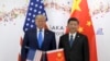 美国总统特朗普在日本大阪举行的G20峰会上会晤中国国家主席习近平。