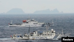 中国海监船在东海上（资料照） 