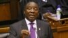 President Cyril Ramaphosa delivers his State of the Nation address at Parliament in Cape Town, South Africa, Feb. 16, 2018. 