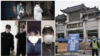 武汉新冠肺炎逝者家属张军（化名，左二）、PL（化名，左三）说，武汉政府把安葬亡者变成了维稳的政治任务。