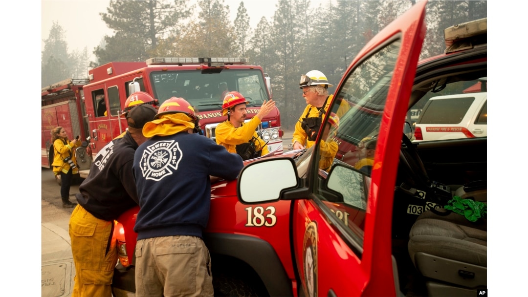 California Wildfires, Nov. 10, 2018
