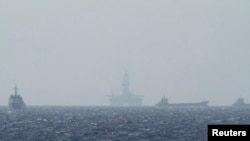 中国“海洋石油981”深海钻井平台2014年5月14日在与越南有争议的南中国海进行开发活动。