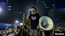 香港学民思潮的召集人黄之锋
