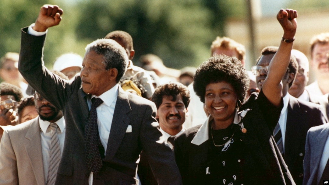 Nelson e Winnie Mandela