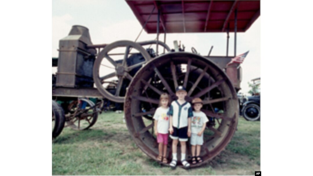 When a farmer climbs up on a tractor, it was a climb, even in the early days.