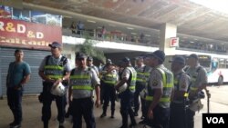 Cảnh sát Brazil được triển khai để giữ gìn an ninh tại Brasilia.