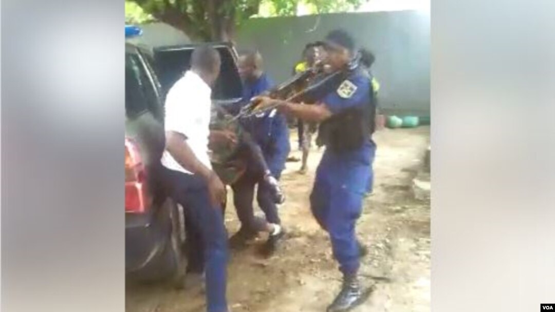 Bilili ya bobamami ya mokambi ya lopitalo Vijana na Lingwala na Kinshasa, le 30 octobre 2019. (VOA)