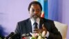 FILE - Democratic Republic of Congo President Joseph Kabila speaks at a news conference at the State House in Kinshasa, Democratic Republic of Congo, Jan. 26, 2018. 