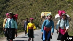 Có 170.000 người Hmong sinh sống tại Ðiện Biên, chiếm khoảng 35% dân số trong khu vực, đa số có mức thu nhập chưa tới 100 đô la/năm