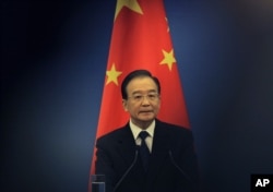2012年5月13日，中国时任总理温家宝资料照