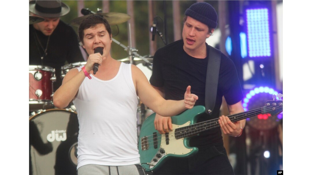 Lukas Graham performs at he MTV Woodies/10 for '16 taping during the South by Southwest Music Festival on March 16, 2016, in Austin, Texas.