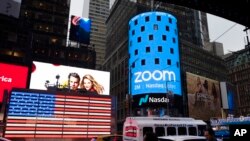 总部在加州的Zoom2019年4月18日在纽约纳斯达克挂牌上市。