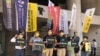 国际特赦台湾分会等11个台湾民间团体于8月30日联合召开记者会，呼吁中国政府具体定出台湾人权工作者李明哲的释放日期。 （美国之音记者顾展珑摄）