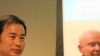 美国农村发展研究所的两名代表(左为朱可亮 右为罗伊．普罗斯特曼)