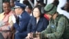 蔡英文：演习视同作战，落实全民国防的概念