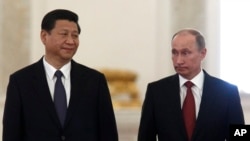 2013年3月22日，俄罗斯总统普京在克里姆林宫会晤中国国家主席习近平。（资料照）