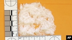 FILE - The Australian Capital Territory on Oct. 28, 2023, decriminalized possession of small amounts of illegal drugs, including heroine, cocaine, LSD and methamphetamine (shown here in an undated photo).